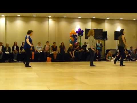 Cowboy Rhythm Line Dance by Jo Thompson Demo @WCLDM 2016
