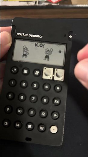 Set the clock on your Pocket Operator (Teenage Engineering)
