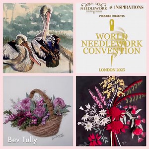 THE 2023 WORLD NEEDLEWORK CONVENTION co sponsored by INSPIRATIONS magazine 🌹✈️🌹 Oct 5th - 15th 2023 In beautiful old London The amazing work of BEV TULLY from Australia 🇦🇺 For more information click on this link https://www.needleworktours.com.au/booking/2023-world-needlework-convention/choose-your-projects #Tours #UK #London #Embroidery #Beading #Handwork #Handembroidery #Crewel #Blackwork #Stumpwork #Goldwork #Embroideryart #Sewing #Needlework #Conventions #stumpworkembroidery #Metalthread