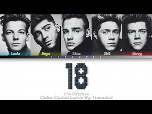 One Direction | 18 (Color Coded Lyrics By: Tracoded)