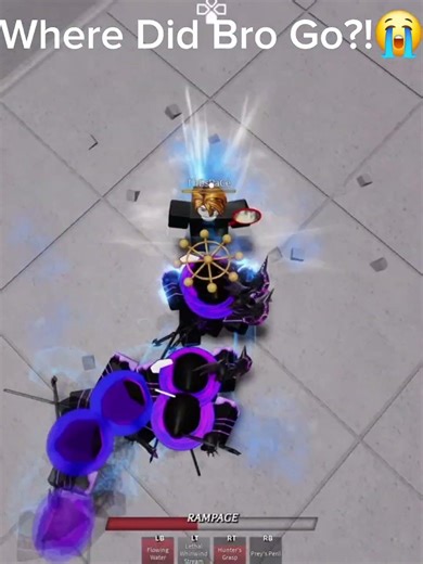 Where Did Bro Go?!😭 | The Strongest Battle Grounds | Tsb | Tsbg | #tsb#tsbg #roblox #meme #petragoat