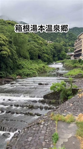 箱根湯本温泉郷。#癒し #自然 #終活 #travel #旅行 #hakone #箱根湯本 #温泉 #箱根