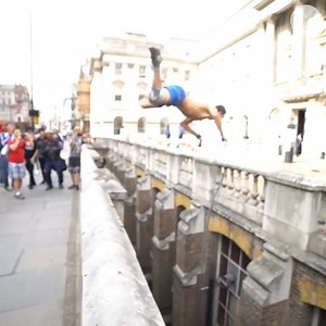 Teenager attempts terrifying front flip | The Independent