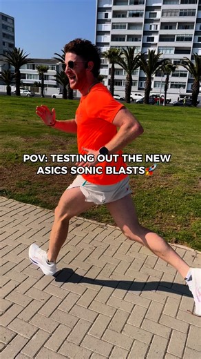 Chad Nathan | Travel Filmmaker | Cape Town on Instagram: "Wow. After running in Asics for over 10 years… I can honestly say they’ve outdone themselves with this one. Super responsive, light, cushiony, and speedy with that cheeky astroplate ⚡️ My first time trying a plated shoe from Asics and it felt so natural … not overly aggressive like some of the others out there. Honestly, it just flowed. Safe to say… these shoes are unreal 🤯 The perfect mix of comfort + speed. Fresh legs, smooth ri