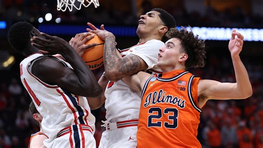 How Keaton Wagler Transformed Into Illinois' Leading Rebounder Against Houston