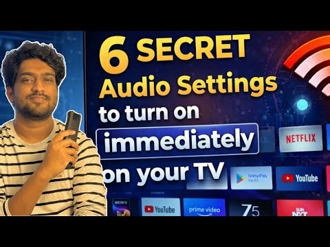 🔥💢5 Secret settings to get the best Sound on Android TV