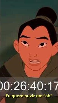 Quem aí lembra desse filme? #dublagem #fandub #mulan #disney