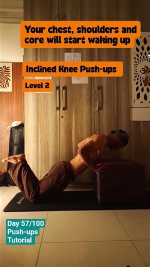 Day 57/100| Push-ups Tutorial#100daychallenge #viral #shorts #shortvideo #youtubeshorts #pushups