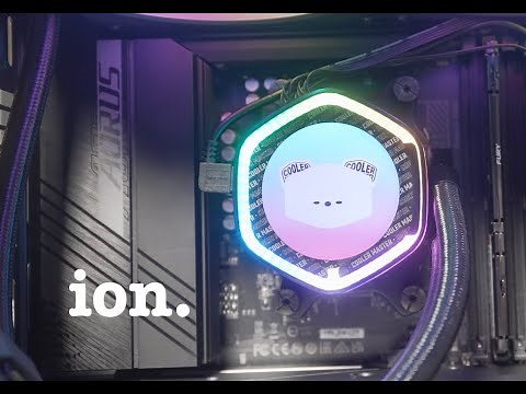 The Masterliquid Ion 360 - Cooler Master's LCD Screen AIO!