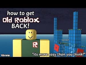 How to get OLD ROBLOX back in 2025 in under a minute! (Korone!)