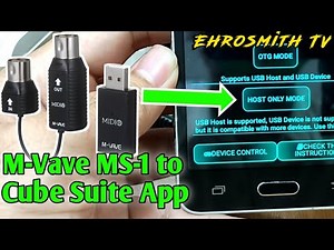 M-Vave MS-1 to Cube Suite Tutorial: How to setup M-Vave MS-1 in Cube Suite | M-Vave MS-1 to Android