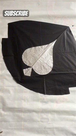 Making tutorial of International spade sharla kite #trending #kite