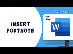 How to Insert Footnote in Word
