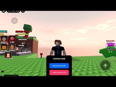 Update roll in a cart infinite money and revives (Syntax hub)