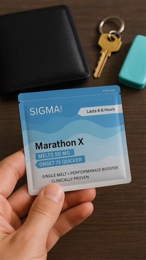 SigmaGuys on Instagram: "Marathon X by SIGMA Fast-acting supplement for men who value performance, stamina, and confidence. Each melt delivers 50 mg of clinically proven support for vitality and testosterone health—right when you need it. Just one melt, 30 mins before action. Simple. Effective. No nonsense. #menshealth #staminabooster #testosteroneboost #malepower #mensupplement #vitalityboost #sigmaenergy #healthformen #confidencebooster #menswellness #bedroomconfidence #boostyourdrive #noshame