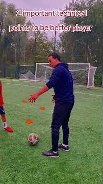 soccer training for develop dribbling and passing drills #football #soccer #skills #training #pilka
