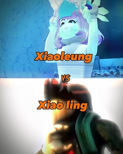 Xiaoleung VS Xiao Ling #roblox #shorts