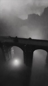 Chthonic Part III by Deborah Sheedy #darkart #darkartists #darkartwork #blackandwhite #underworld #fog | Something Special Goth & Dark