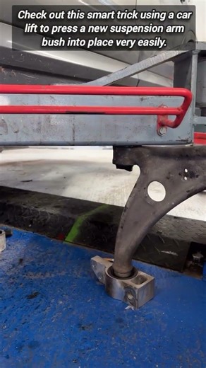 Smart Car Lifter Trick For Easy Suspension Bush Install
