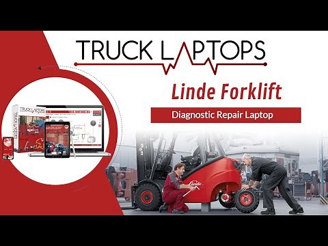Linde Forklift Repair with Jaltest from Truck Laptops