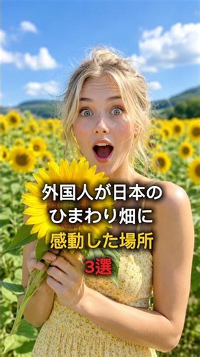 3 Sunflower Fields in Japan That Mesmerized Foreign Tourists #InternationalReaction #Japan #japan...