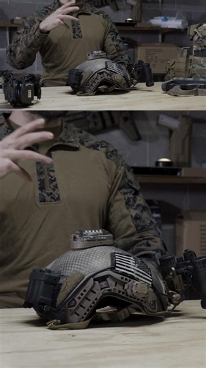 #Marine Raiders Helmet Setup #military #marsoc #helmet #specialforces #milsim #loadout