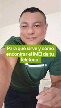 Para qué sirve y cómo encontrar el IMEI de tu teléfono #tips #seguridad #teléfono #android #2026