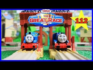 NEW THE BIGGEST! THOMAS AND FRIENDS THE GREAT RACE #112 | TRACKMASTER GORDON |KIDS PLAY TOY TRAINS