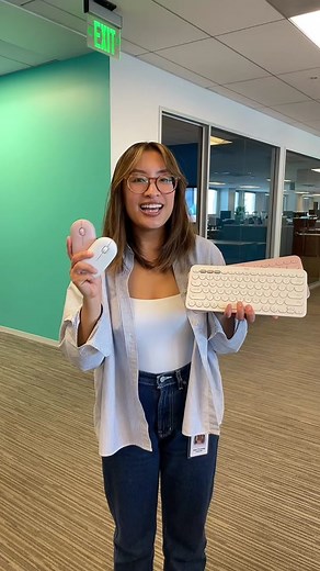 If we like it, we’ll just grab it in another color. #K380, now in Blueberry 🫐 , Sand ⏳, and Lavender Lemonade 💜🍋