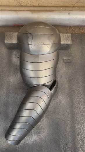 Mengbi Yang | Built my own Winter Soldier arm with just EVA foam—no metal needed! #wintersoldier #diycosplay #evacraft #foamarmor #cosplaybuild... | Instagram