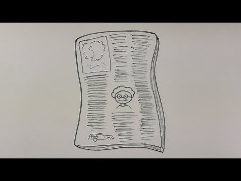 How to Draw a Newspaper