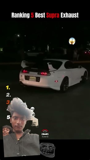 Ranking 5 Best Supra Exhaust🔥🚀#supra #shorts #viral 😱😱