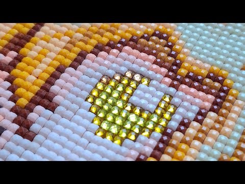 Super Satisfying & Relaxing ASMR Diamond Painting Art - No Talking - Real Speed - Jaded Gemshop