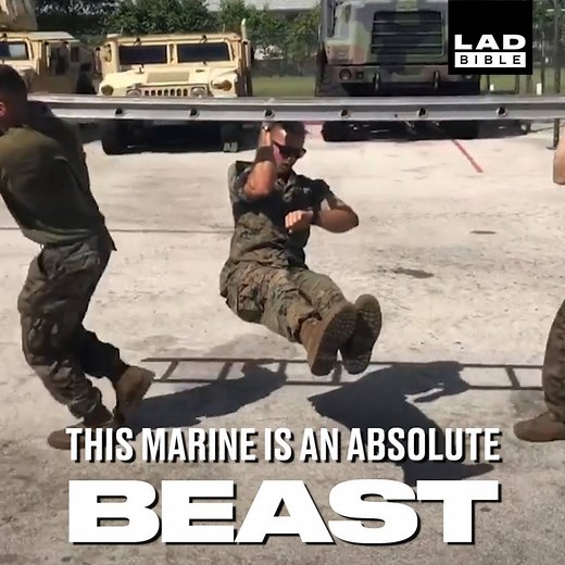 In 2017, Michael lost his best friend, from then on he made a promise: to continue to push himself physically, in honour of fallen Marines. Top LAD 👏🏻👏🏻 Michael Eckert | LADbible