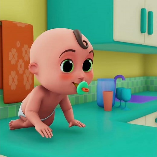 Milk instead of food? 🍼 The baby's fussy tantrum! #nurseryrhymes #cartoonsforkids #milksong #shorts