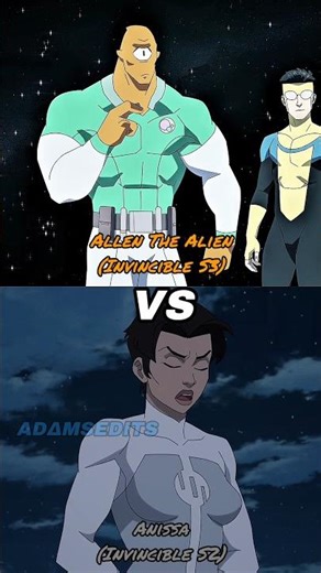 Allen The Alien VS Anissa #edit #invincible #shorts #ytshorts #vs #invinciblecomics #yt