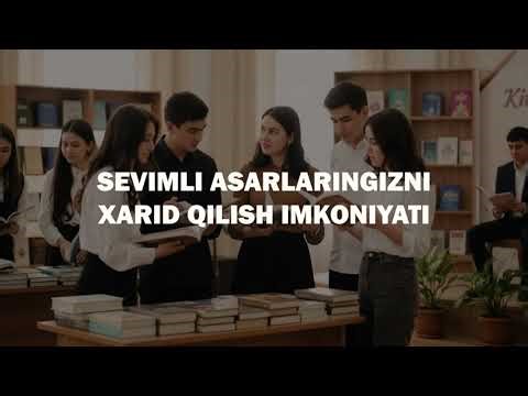 🙋 “Kitob olami” kitoblar festivalitg BookFest Logo