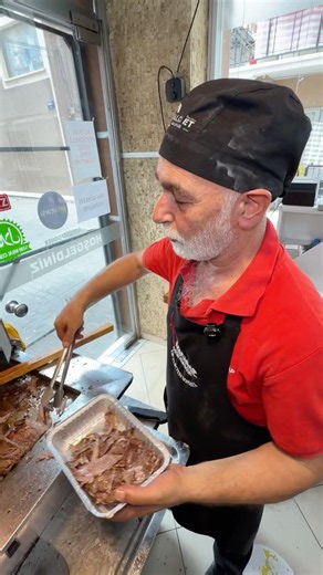 Selling Döner by the Kilo in İzmir! 1500₺ per Kilo #doner #izmir #explore #food #flavor #meat #food