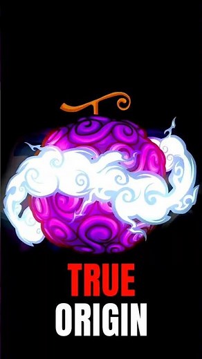 The Real Origin Of Devil Fruits! #onepiece #eiichirooda #anime #luffy
