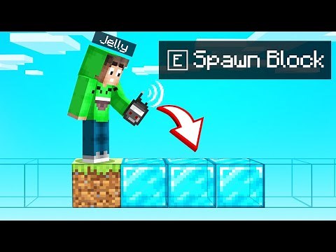 How To CHEAT in Minecraft ONE BLOCK… (hacker)