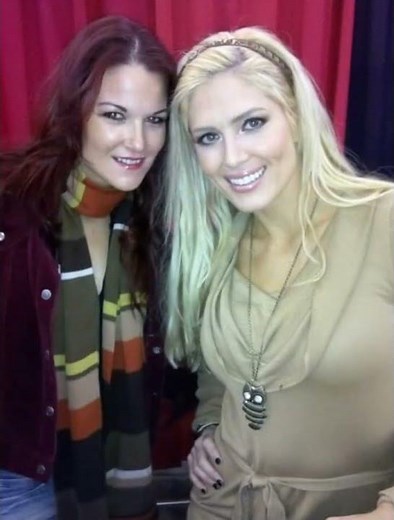 Lita and Torrie Wilson hear their post-hypnotic trigger and makeout on command (AI Generated)#wwe