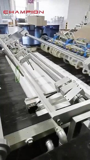 Real-life Video Of Paper Bag Factory Production