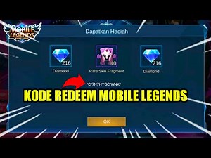 KODE REDEEM MOBILE LEGENDS GRATIS SALDO GOOGLE PLAY BURUAN REDEEM SEBELUM LIMITED
