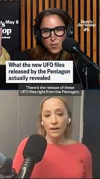 What the new UFO files released by the Pentagon actually revealed