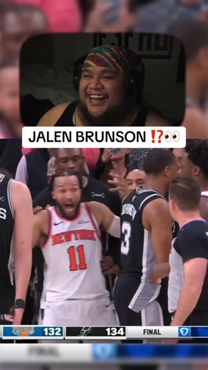 F3FAU on Instagram: "Jalen Brunson with the wild three in the last second ☄️ #f3fau #NBA #knicks #jalenbrunson #nyknicks"