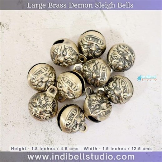 Unboxing Large Brass Demon Sleigh Bells: 5 Finishes