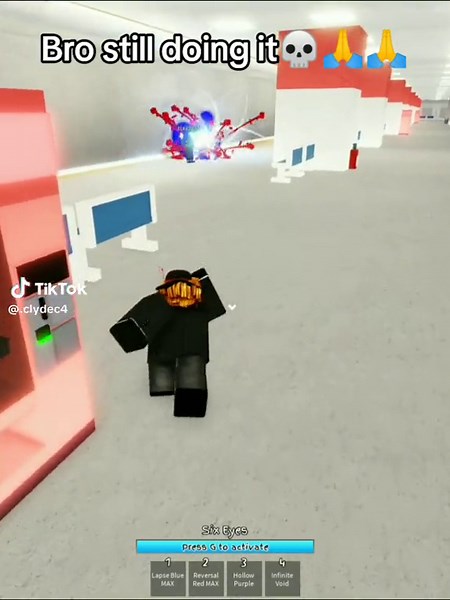 Bro's Epic Hollow Red Nuke in Jujutsu Shenanigans | Roblox