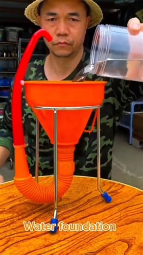 Non Stop Water Foundation #respect #experiment #science #tiktok #fyp