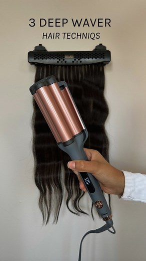 Jen | Hair Tutorials & Hair Tips on Instagram: "You can use a deep waver/ crimper in more then one way to create different hairstyles. ⬇️ 1️⃣ Horizontal - you will get a uniformed deep waves 2️⃣ Horizontal flipped backwards - you will get a softer deep wave 3️⃣ Diagonal - you will get a softer deep wave with less harsh iron marks at the top of your hair. . . . Let me know in the comments if this was helpful! ☺️ . . . #deepwaver #hairwaver #haircrimper #beachwaveshair #crimpedhair #mermaidwaves #