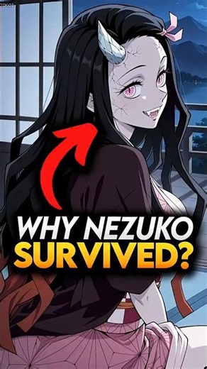 Why Nezuko was only Survivor During Episode 1? Demon Slayer Explained #demonslayer #shorts